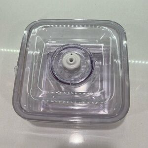 FoodSaver Square Vacuum Sealing 2.25 Qt 8" Quick Marinating Canister Clear